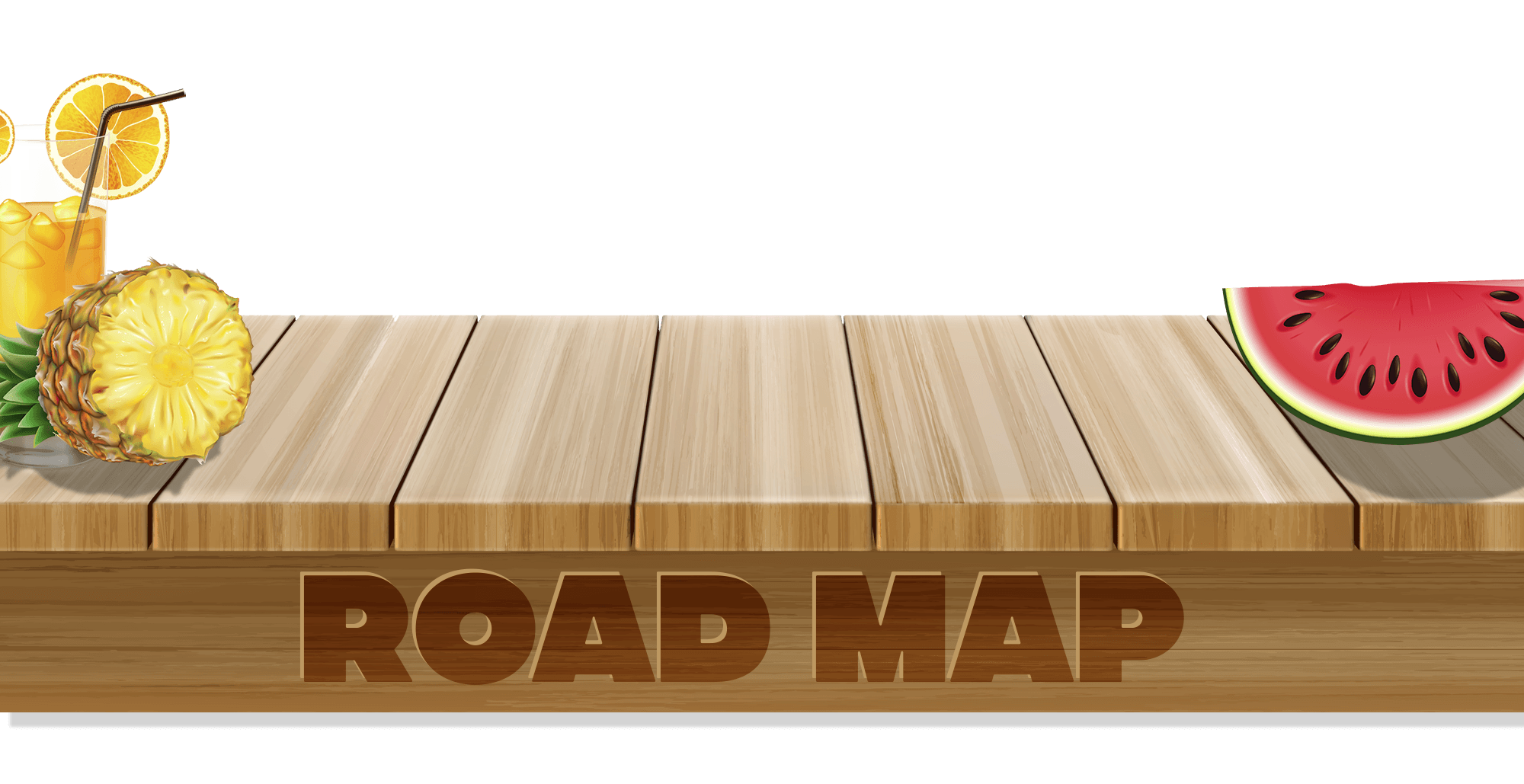 This is Roadmap Wood Sign